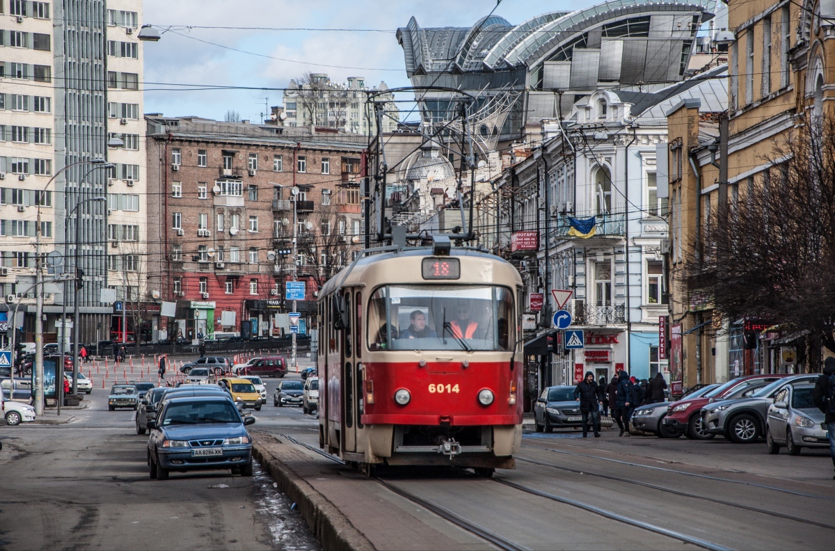 Киев, Tatra T3SUCS № 6014