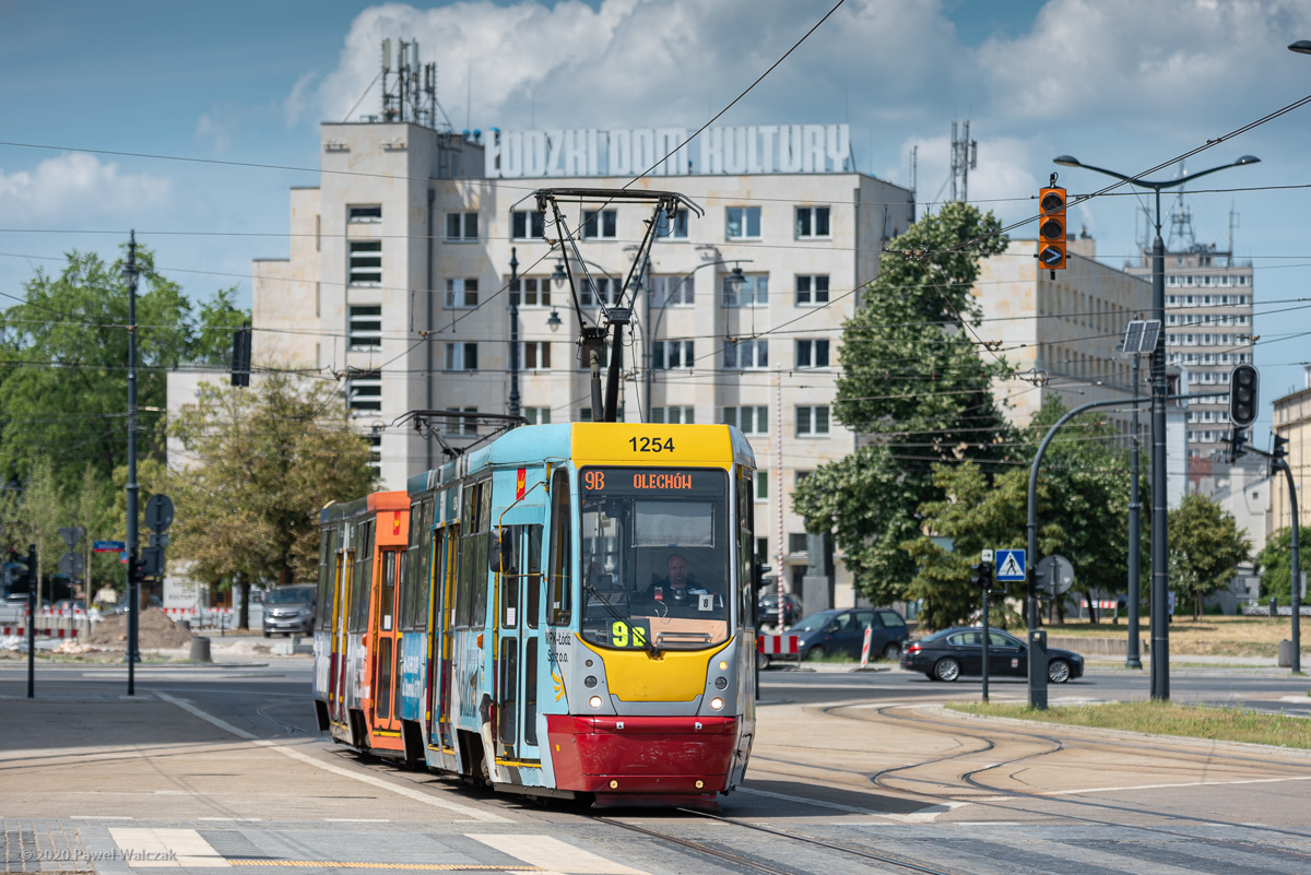 Łódź, Konstal 805NaND — 1254