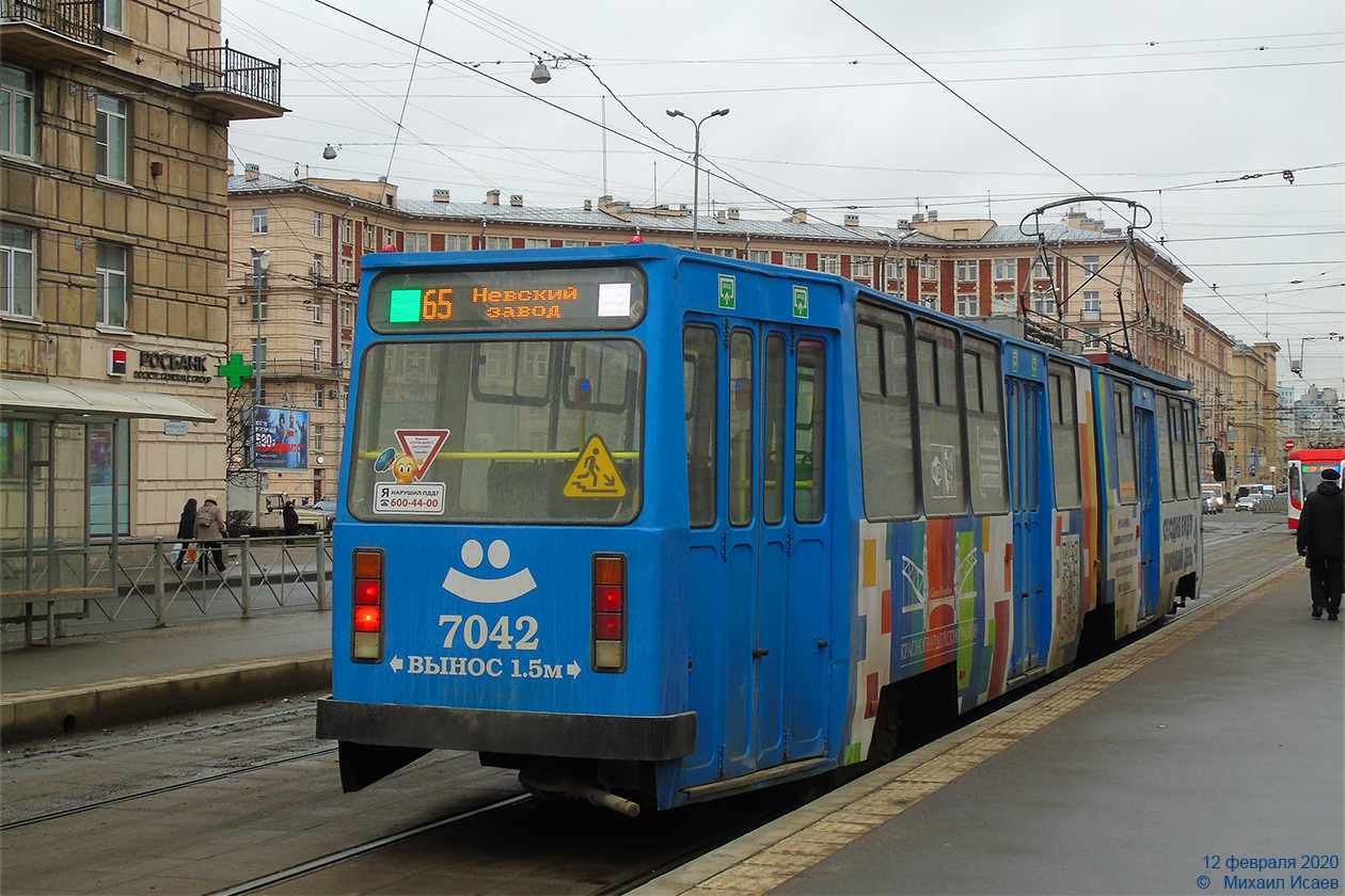Санкт-Петербург, ЛВС-86К № 7042