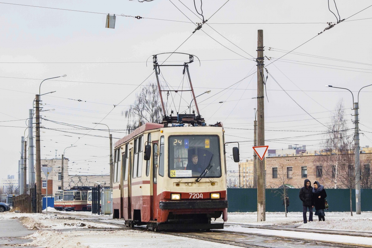 Санкт-Петербург, 71-134К (ЛМ-99К) № 7204