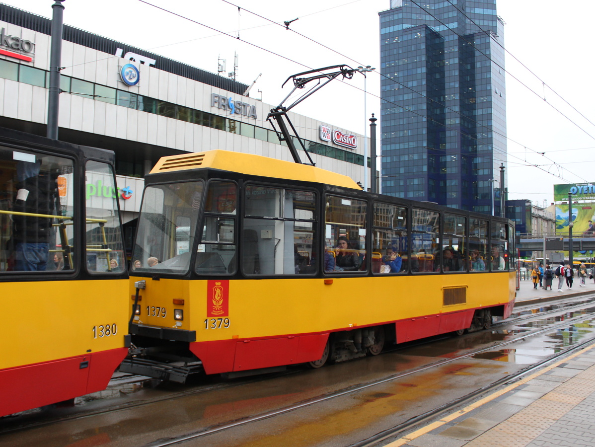 Варшава, Konstal 105Nb № 1379