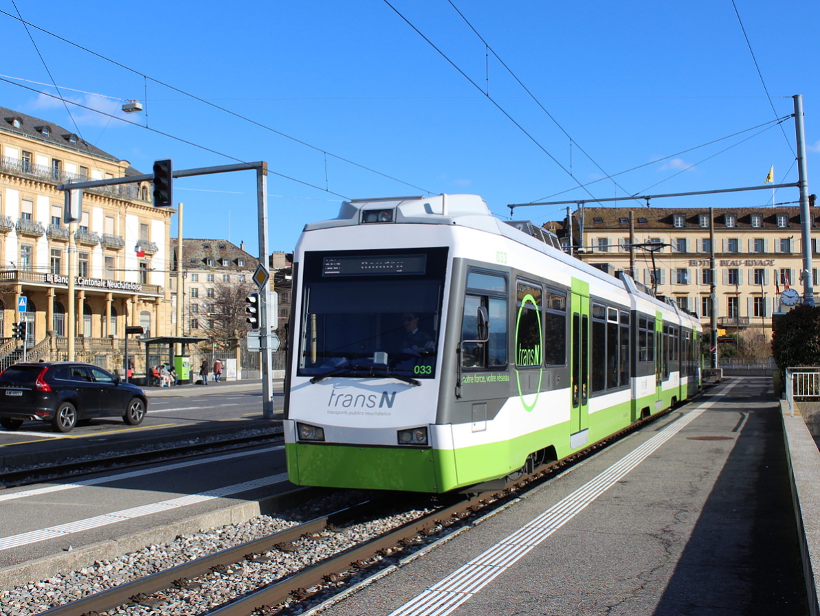 Neuchâtel, Stadler Be 4/8 nr. 033
