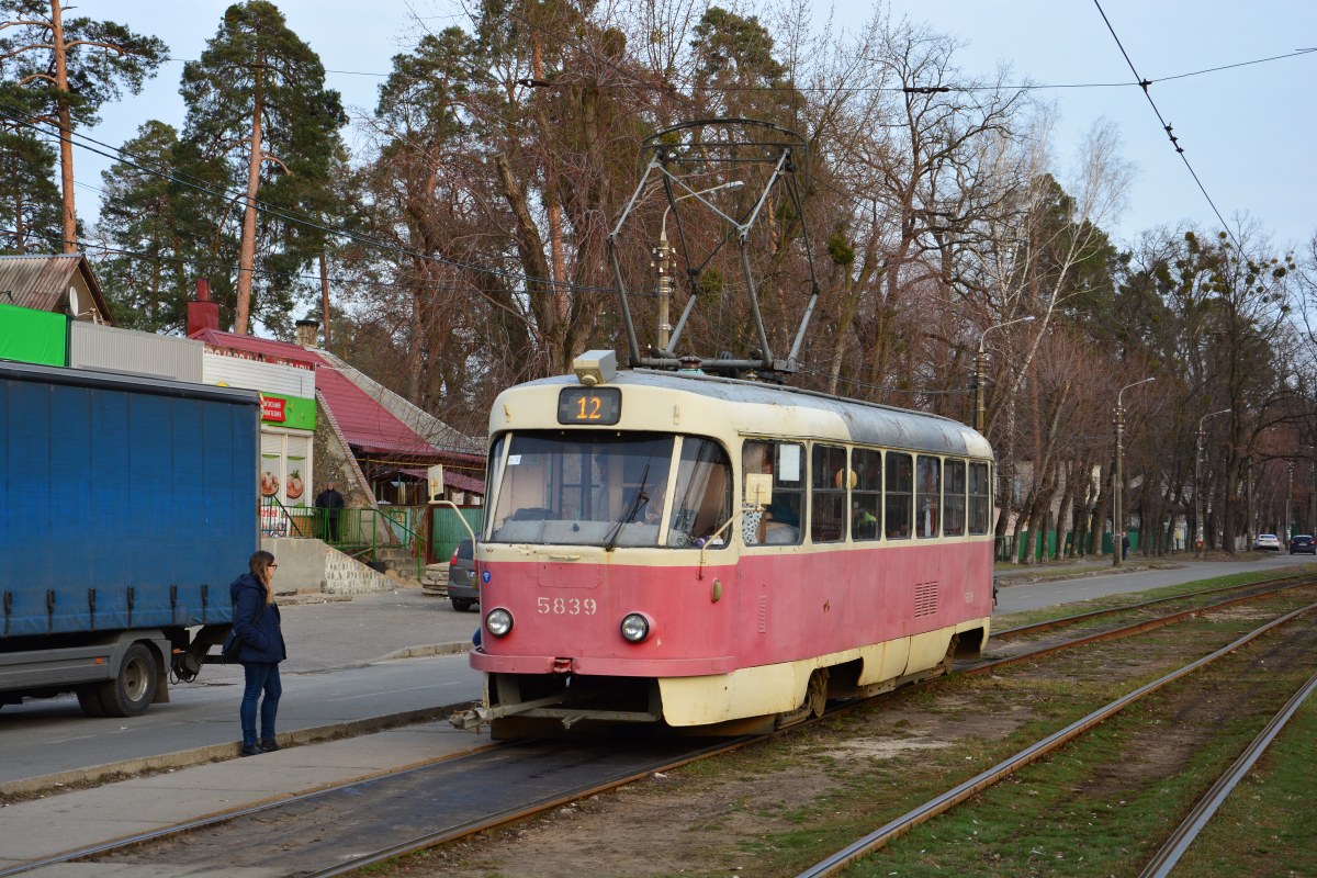 Киев, Tatra T3SU № 5839