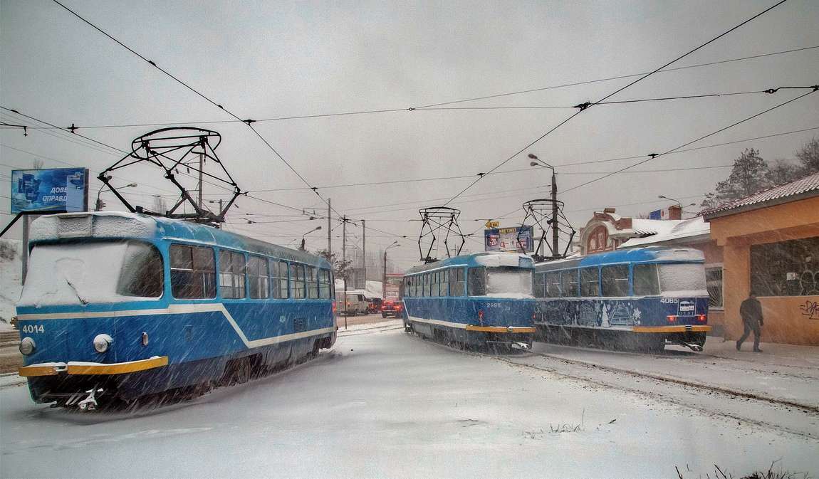 Одесса, Tatra T3R.P № 4014; Одесса, Tatra T3R.P № 2996