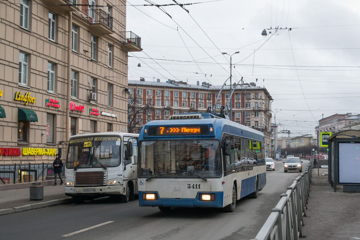 Санкт-Петербург, БКМ 321 № 3411