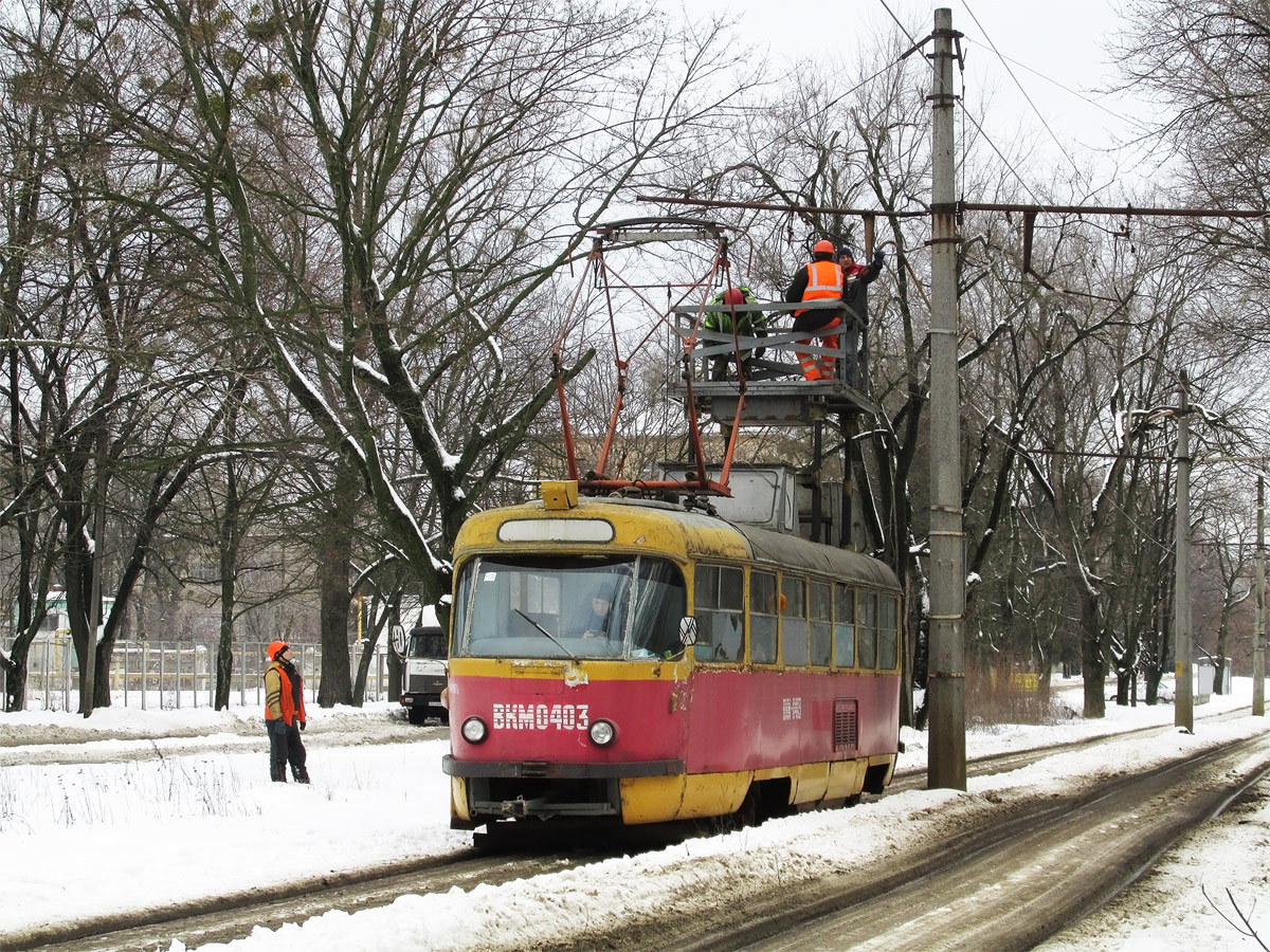 Charkivas, Tatra T3SU (2-door) nr. ВКМ-0403