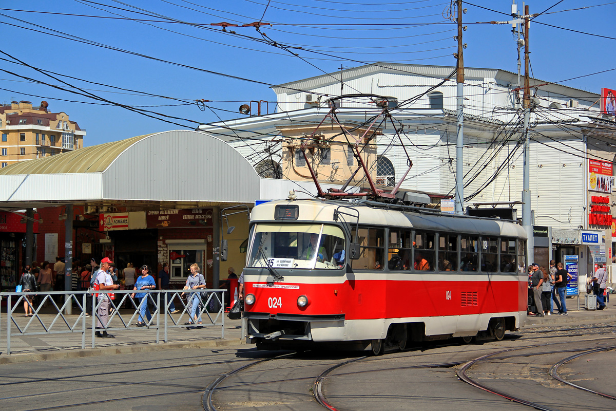 Краснодар, Tatra T3SU КВР ТРЗ № 024