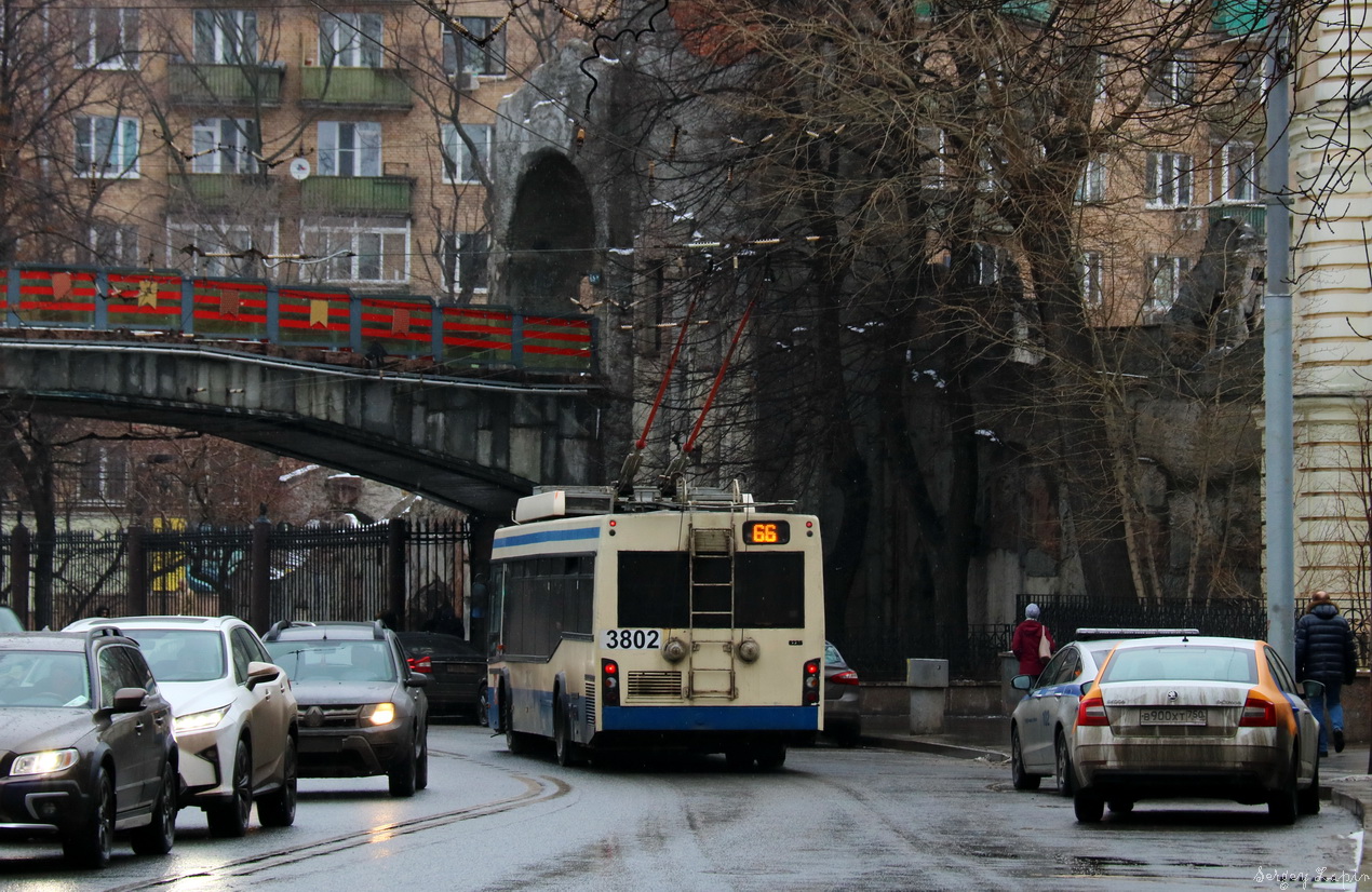 Москва, СВАРЗ-МАЗ-6235.00 № 3802