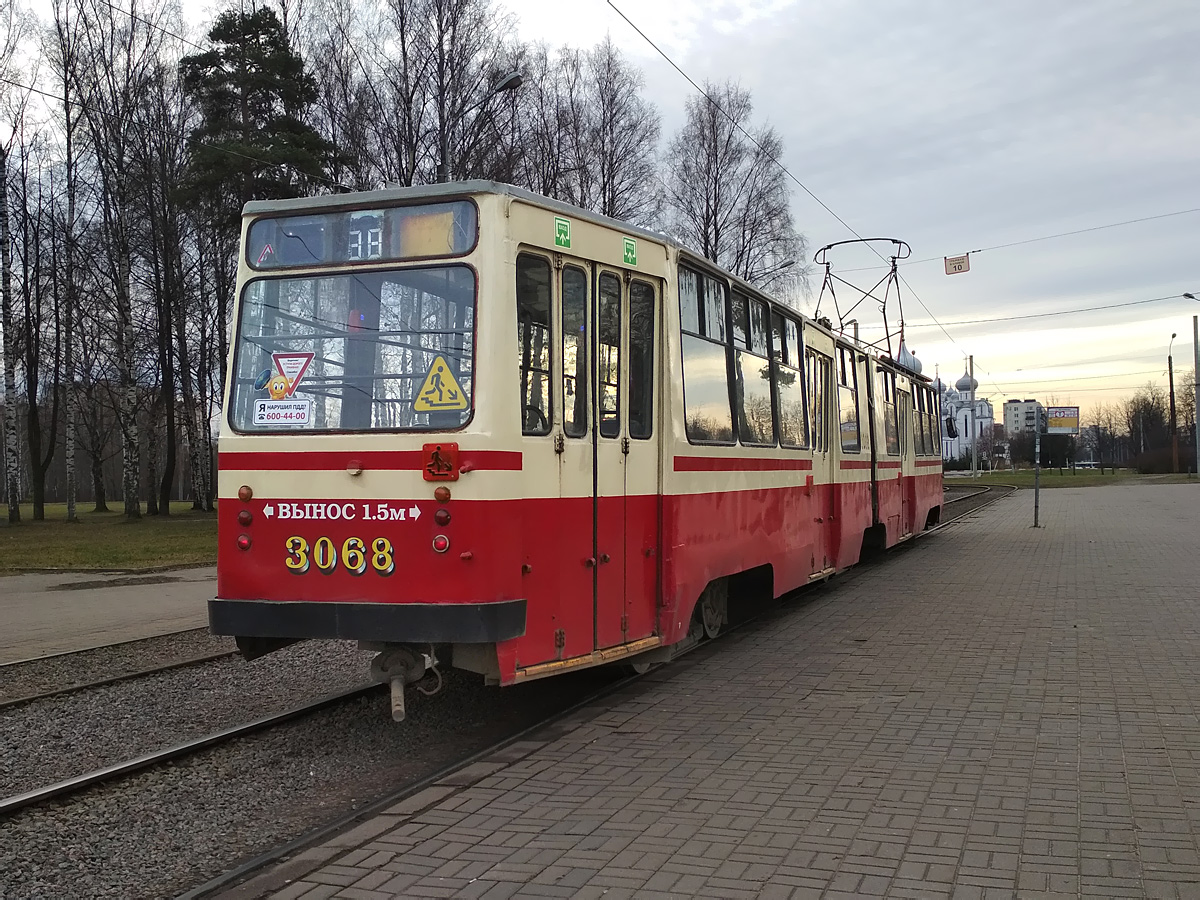 Санкт-Петербург, ЛВС-86К-М № 3068