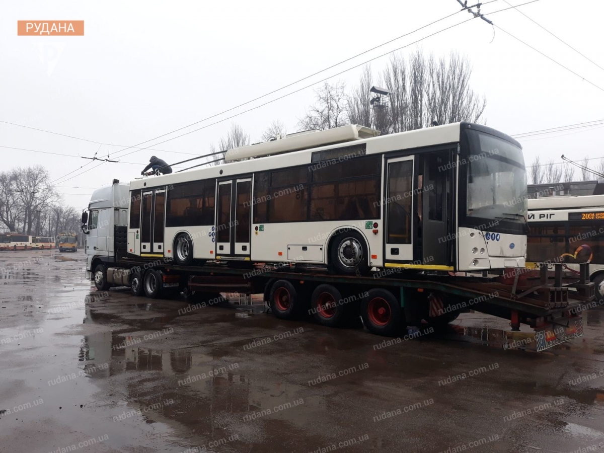 Кривой Рог, Дніпро Т203 № 0005; Кривой Рог — Новые троллейбусы