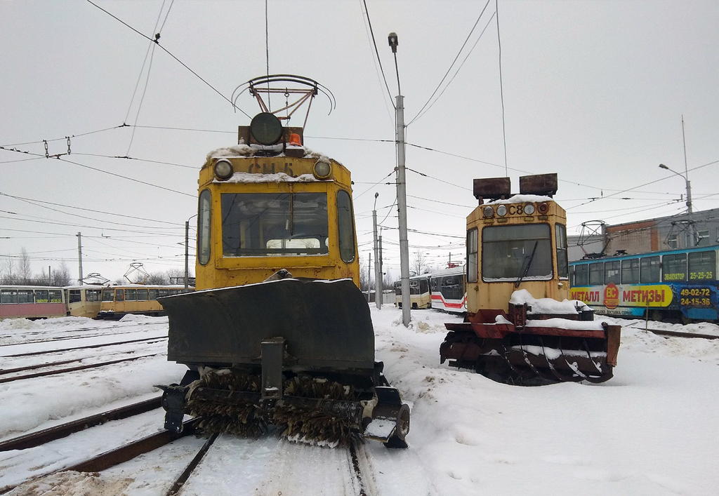 Череповец, ГС-4 (КРТТЗ) № СН-5; Череповец, ВТК-01 № С-8