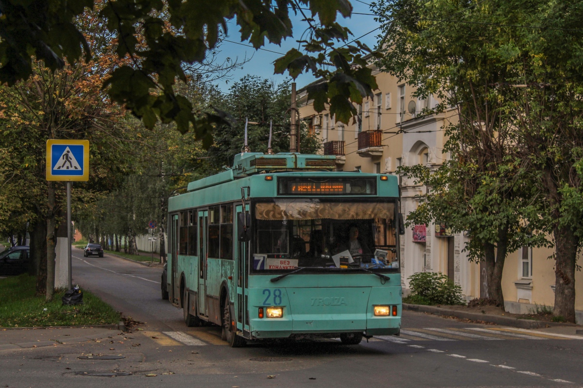 Tver, Trolza-5275.05 “Optima” № 28; Tver — The last years of the Tver trolleybus (2019 — 2020)