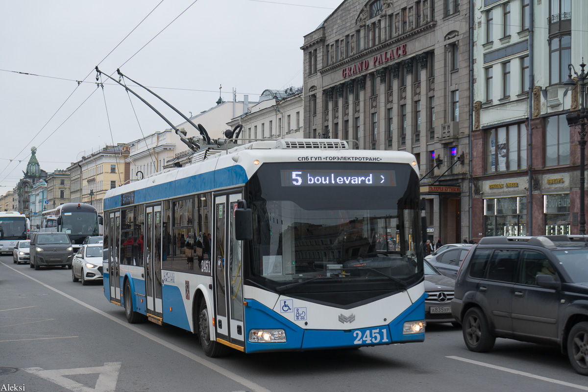 Санкт-Петербург, БКМ 321 № 2451