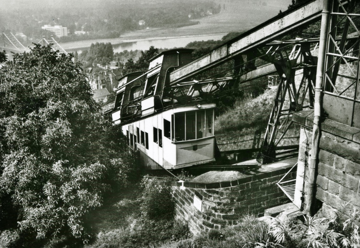 Dresden, Schwebebahn Dresden № 1; Dresden — Old photos (suspension railway)
