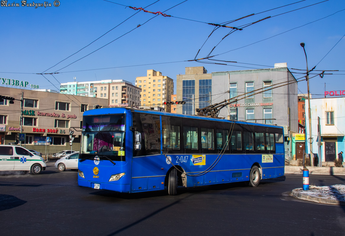 Улан-Батор, JEA 800D Monbus № 2-047