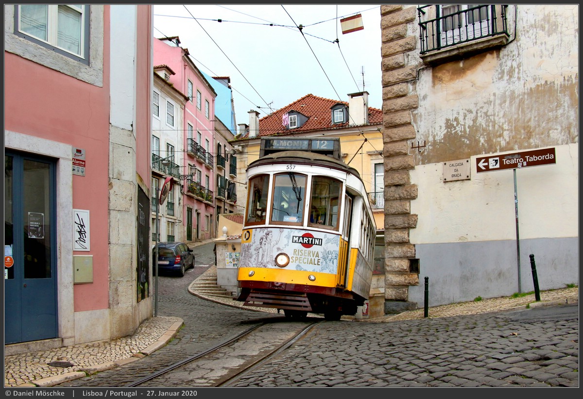 Лиссабон, Carris 2-axle motorcar (Remodelado) № 557