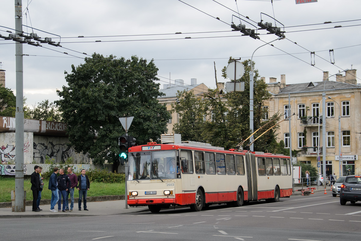 Вильнюс, Škoda 15Tr03/6 № 2603