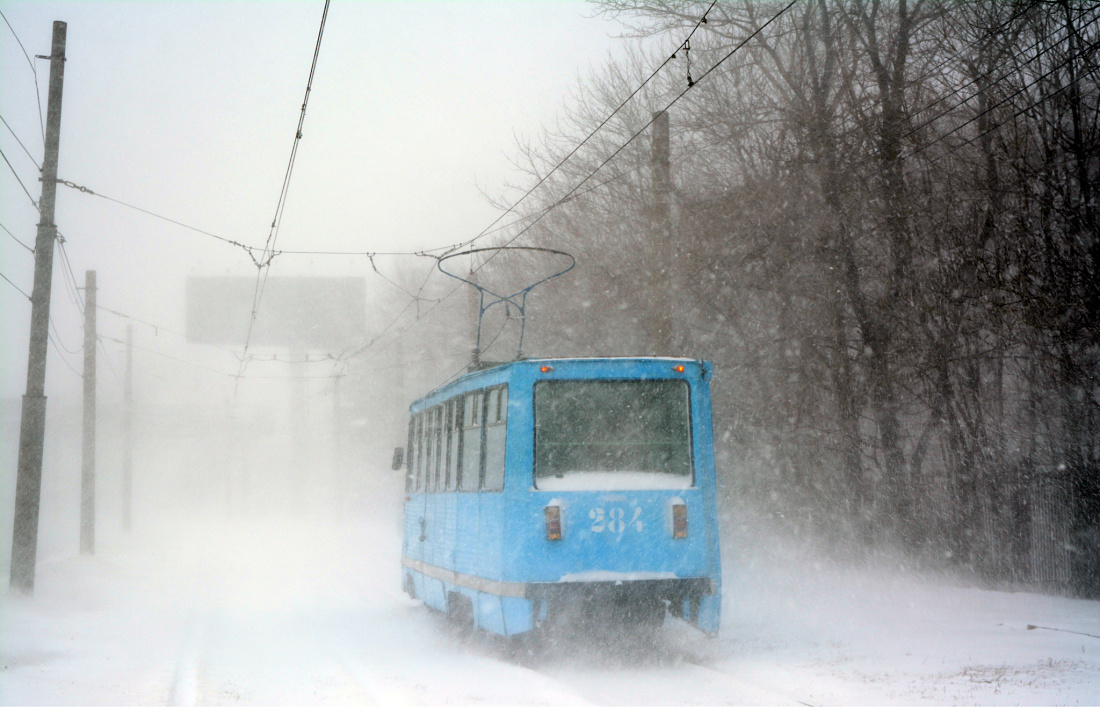 Владивосток, 71-605А № 284; Владивосток — Снегопады