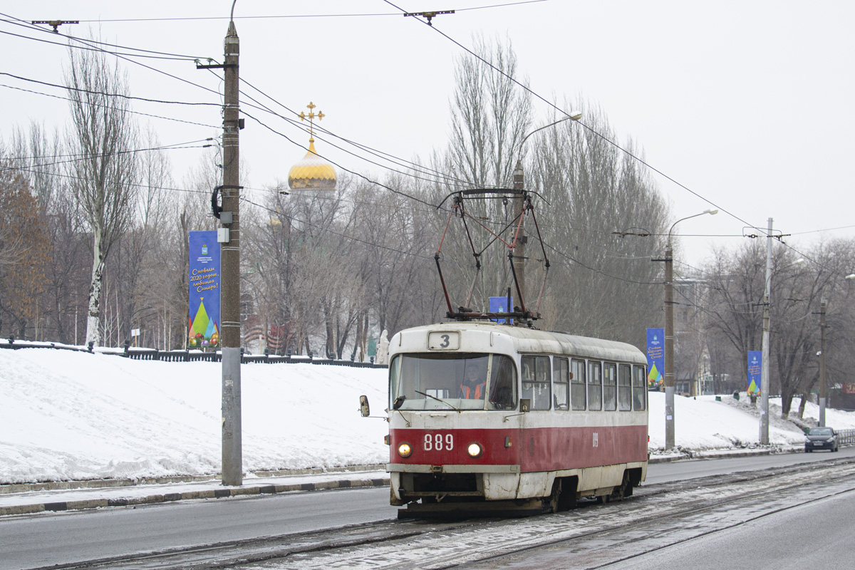 Самара, Tatra T3SU № 889