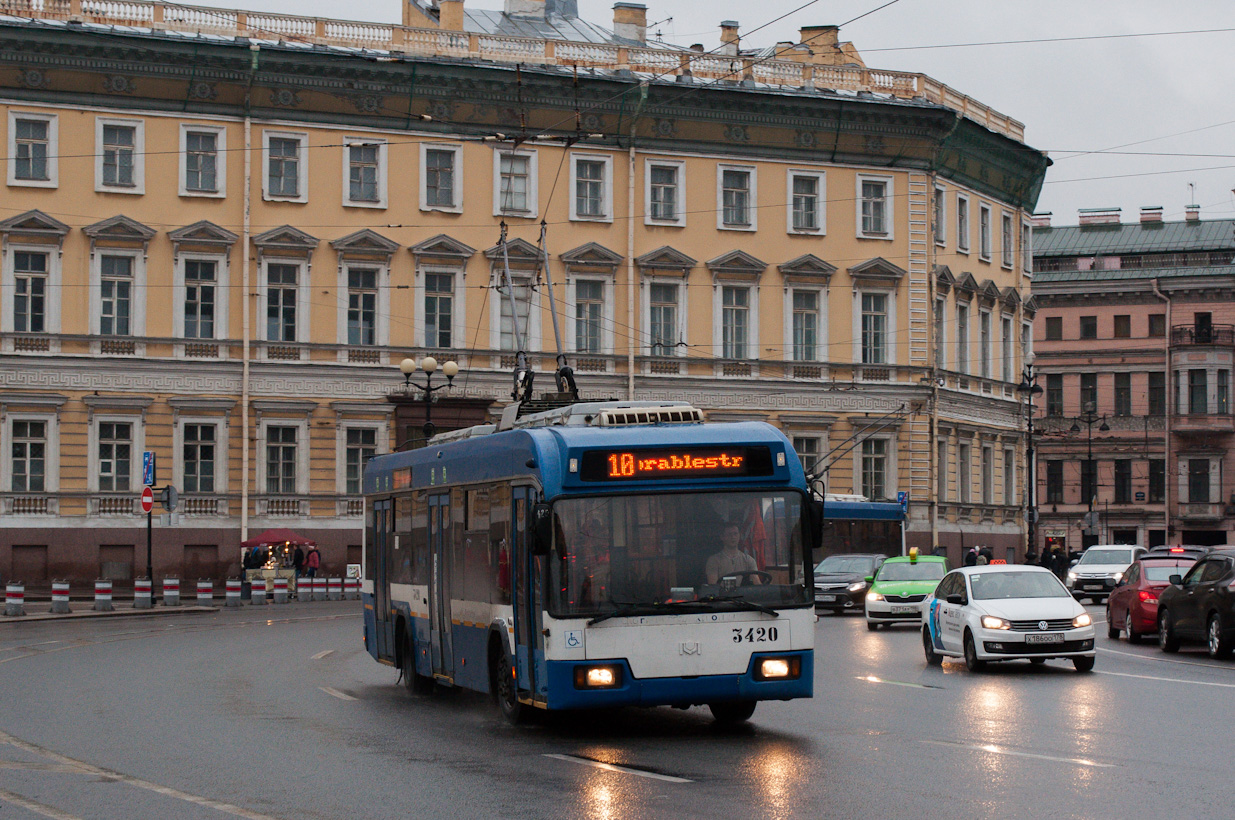Санкт-Петербург, БКМ 321 № 3420