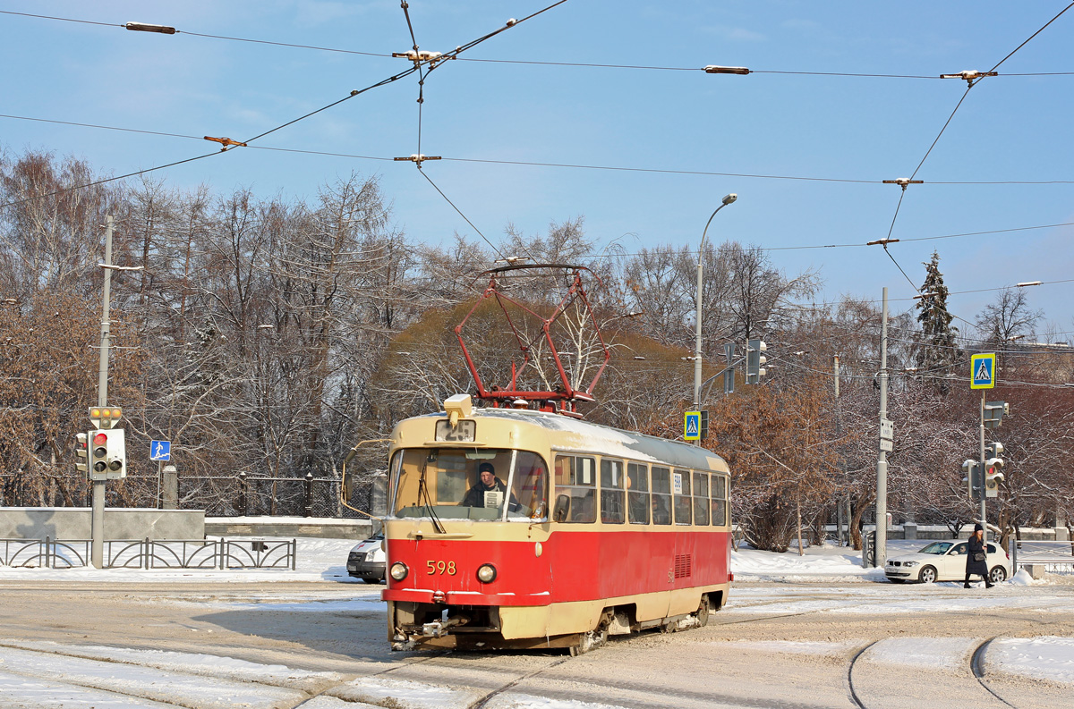 Екатеринбург, Tatra T3SU № 598