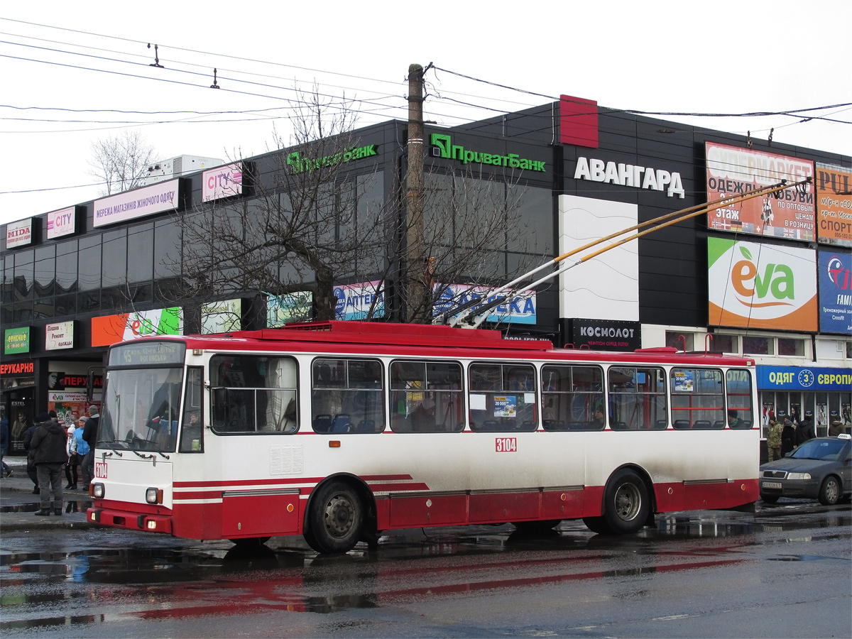 Харьков, Škoda 14Tr17/6M № 3104