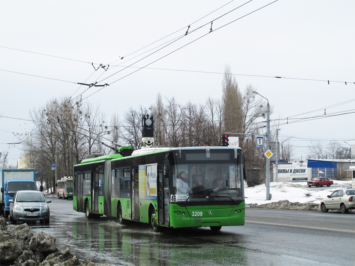 Харьков, ЛАЗ E301D1 № 3209