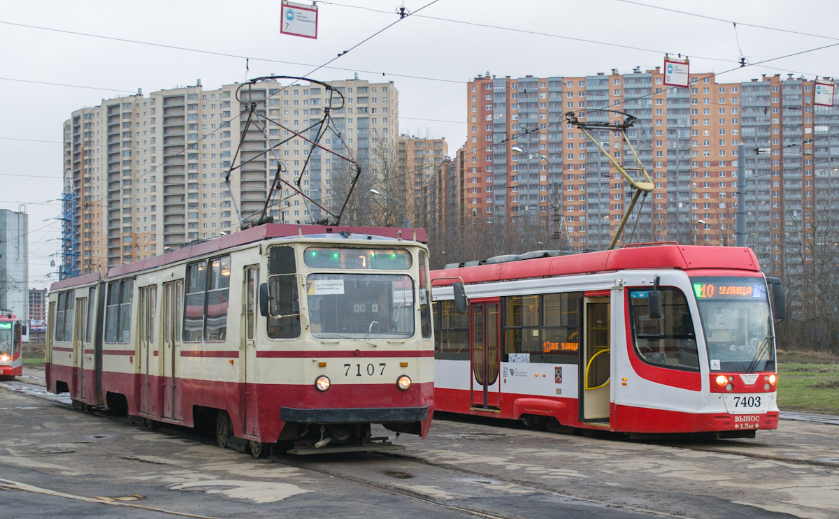 Санкт-Петербург, 71-147К (ЛВС-97К) № 7107