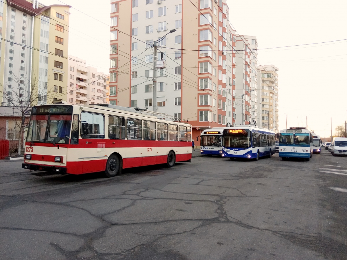Кишинёв, Škoda 14TrDT/6M № 1273
