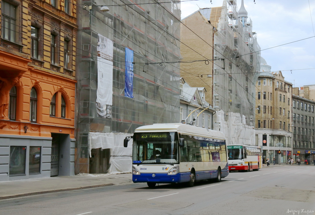 Рига, Škoda 24Tr Irisbus Citelis № 28434 Рига, Škoda 24Tr Irisbus Citelis № 28434