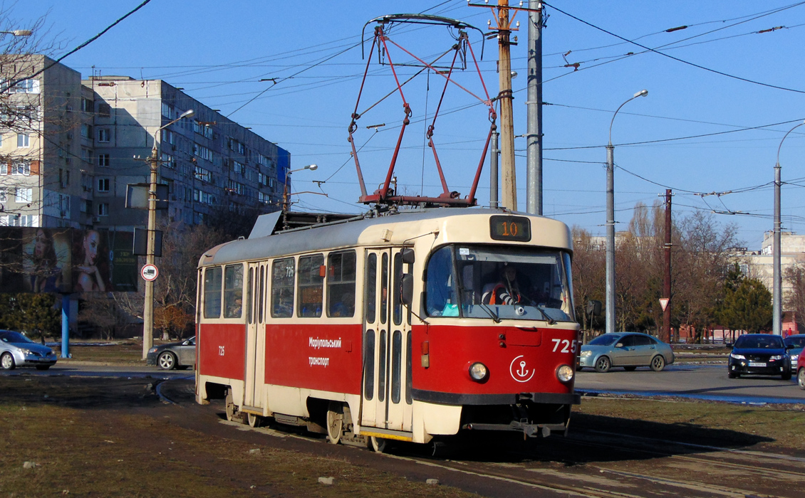 Мариуполь, Tatra T3A № 725