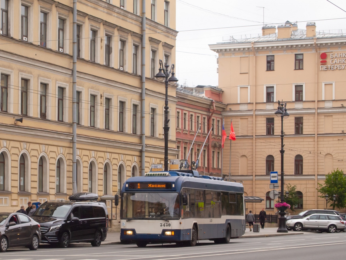 Санкт-Петербург, БКМ 321 № 3430