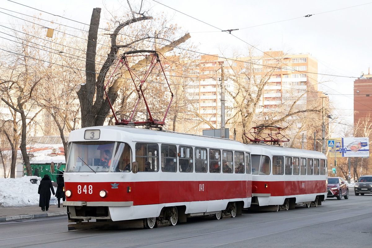 Самара, Tatra T3SU № 848