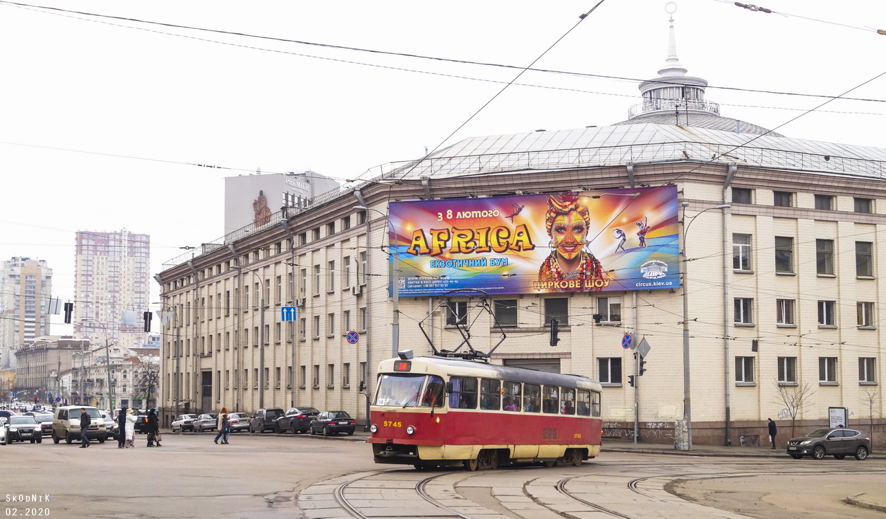Kijów, Tatra T3SU Nr 5745 Kijów, Tatra T3SU Nr 5745