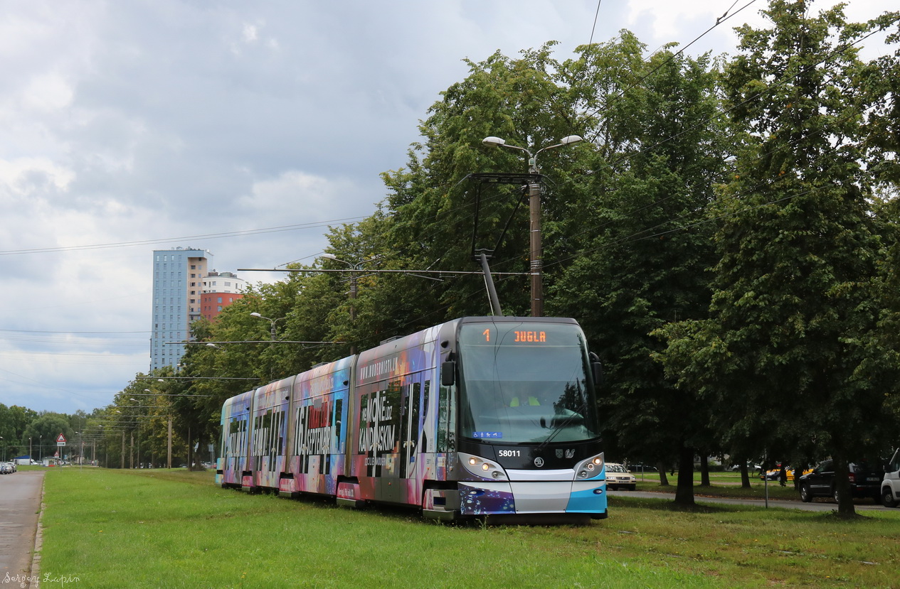 Рига, Škoda 15T1 ForCity Alfa Riga № 58011