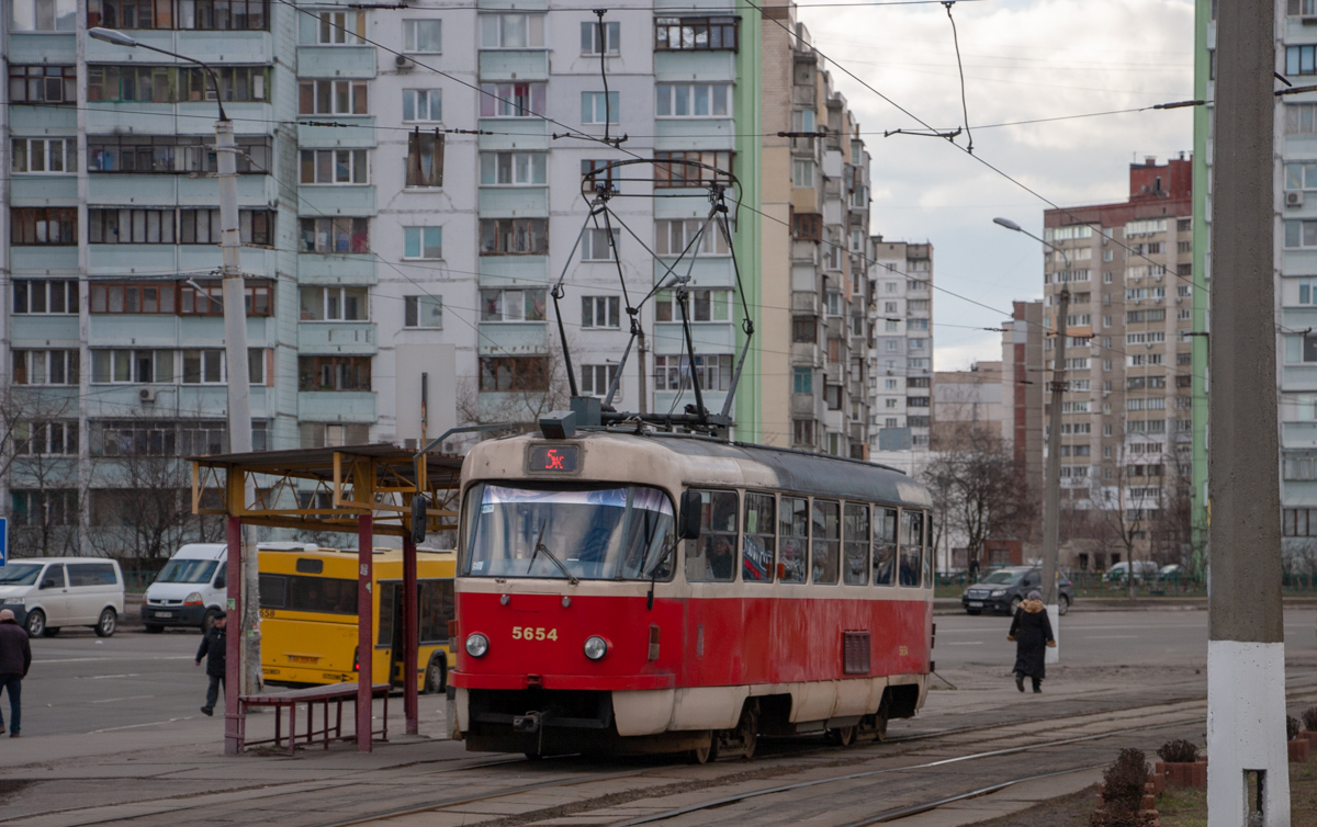 Киев, Tatra T3SUCS № 5654