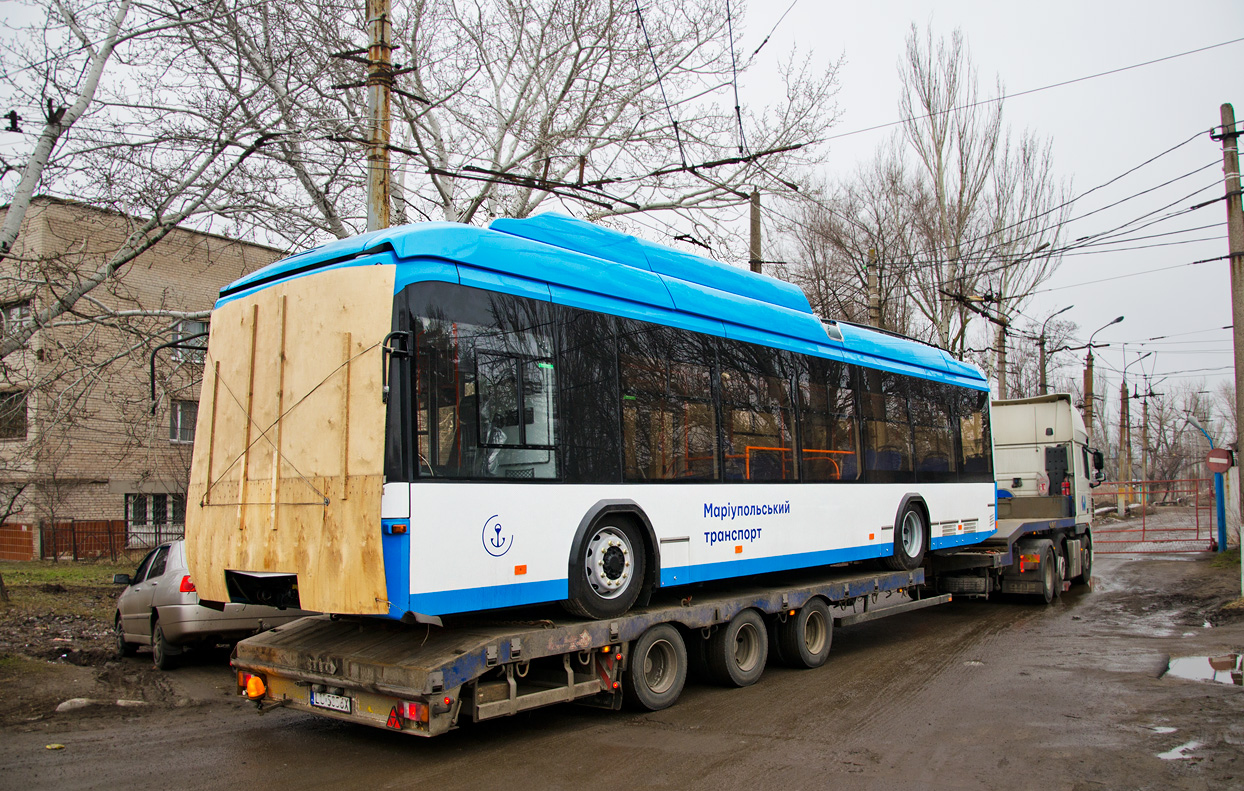 Мариуполь, АКСМ 321 (БКМ-Україна) № 1401; Мариуполь — Новые троллейбусы: АКСМ Украина