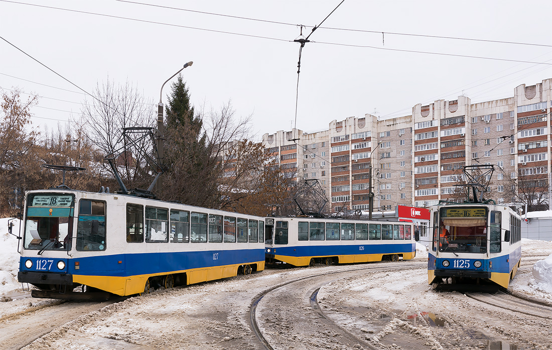 Уфа, 71-608К № 1127; Уфа, 71-608К № 1126; Уфа, 71-608К № 1125