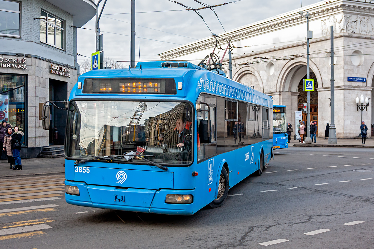 Москва, БКМ 321 № 3855