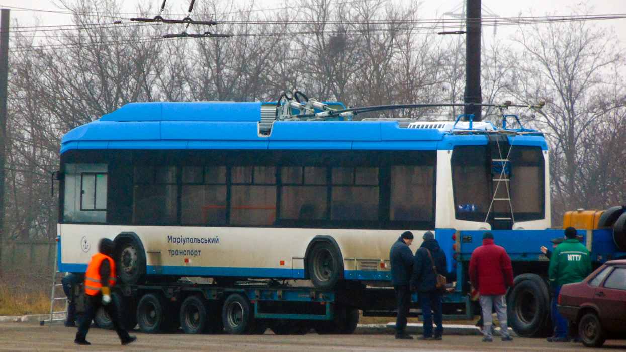 Мариуполь — Новые троллейбусы: АКСМ Украина