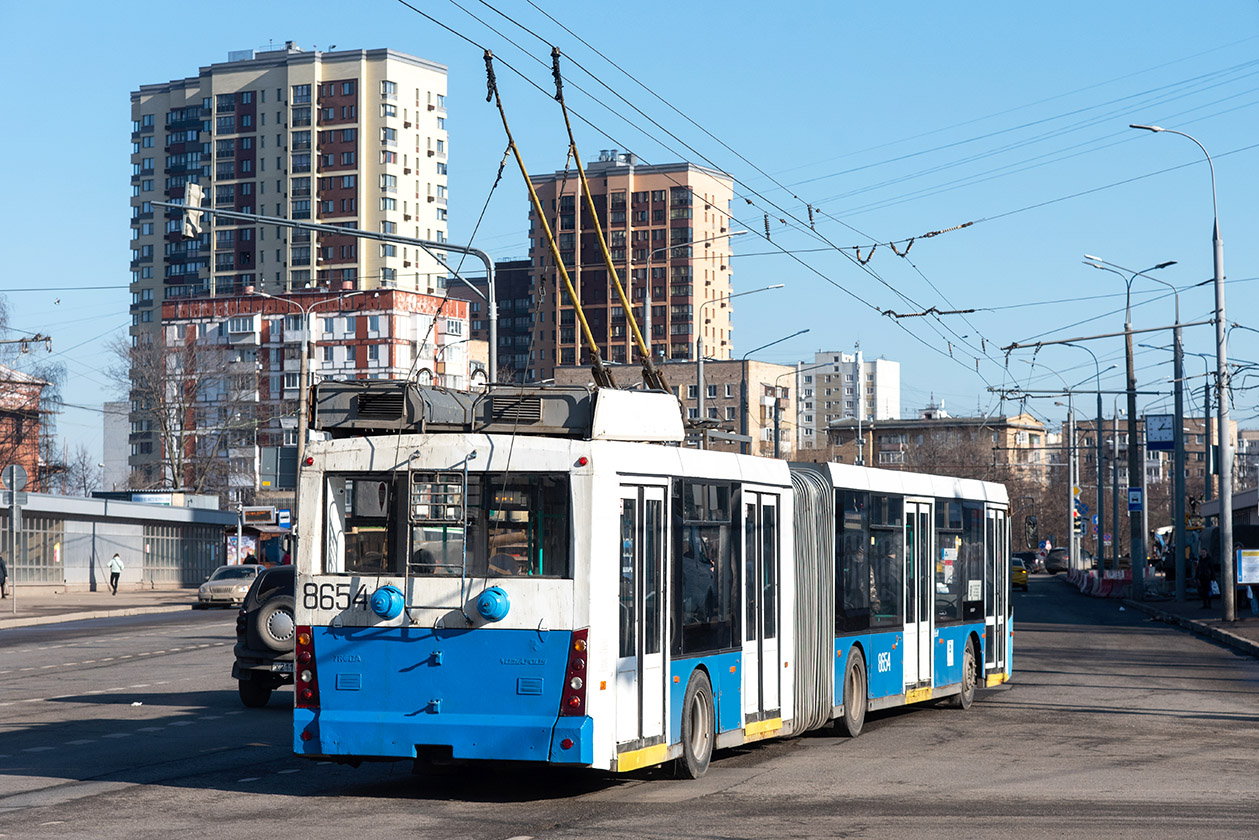 Москва, Тролза-6206.00 «Мегаполис» № 8654