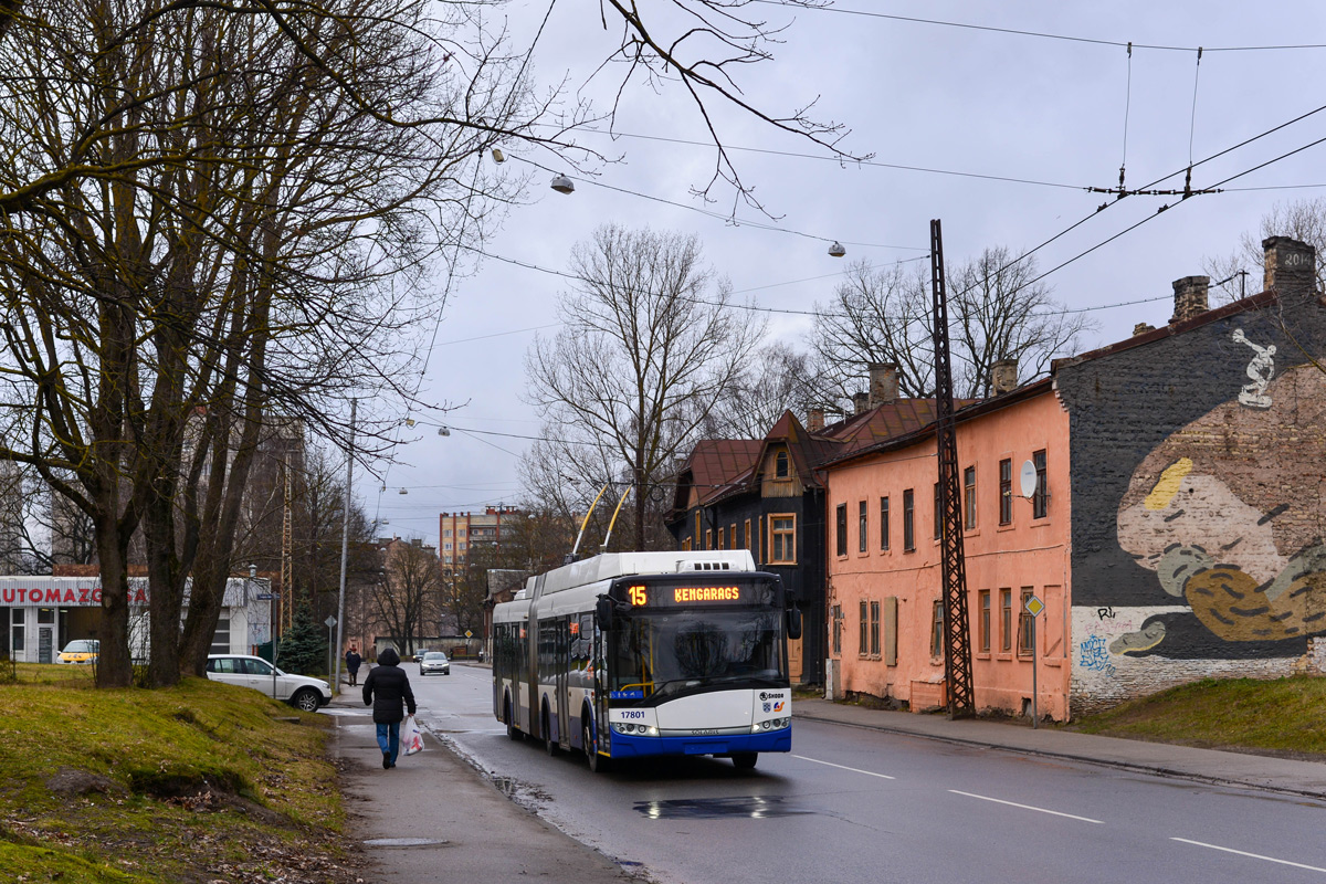 Riia, Škoda 27Tr Solaris III № 17801