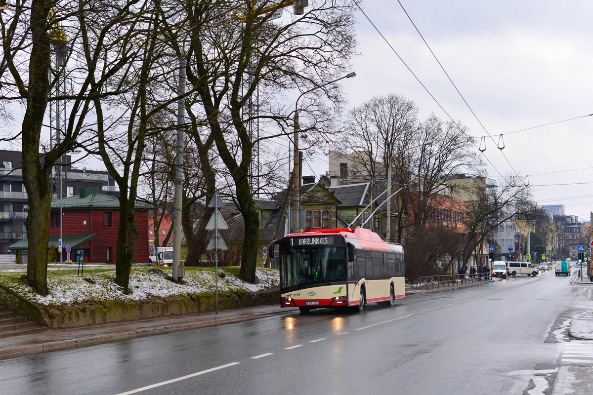 Вильнюс, Solaris Trollino IV 12 Škoda № 2746