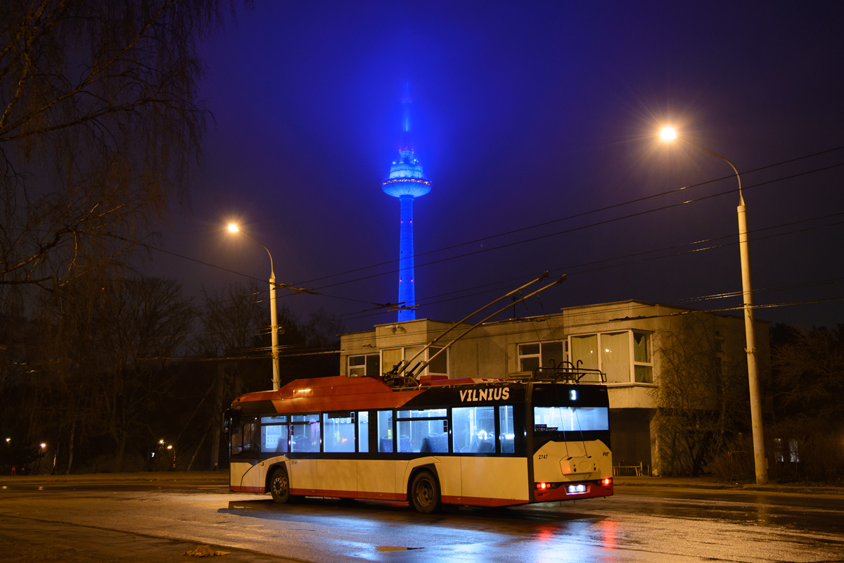 Вильнюс, Solaris Trollino IV 12 Škoda № 2747
