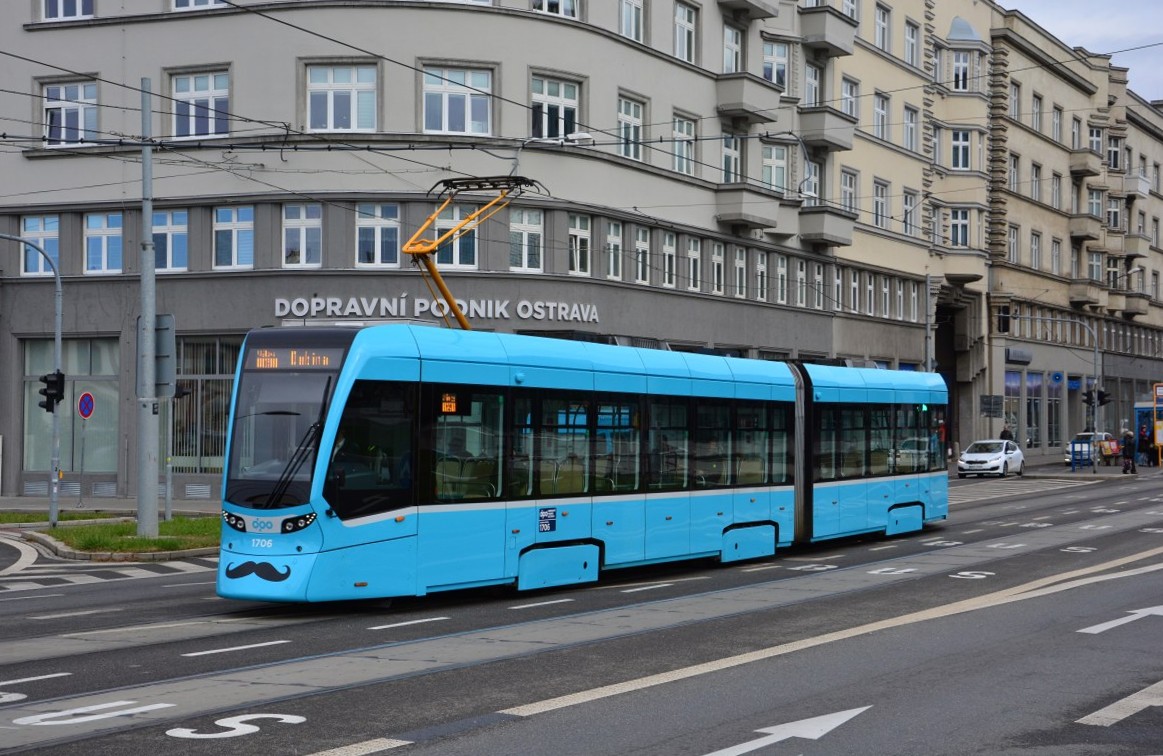 Острава, Stadler Tango NF2 № 1706 Острава, Stadler Tango NF2 № 1706