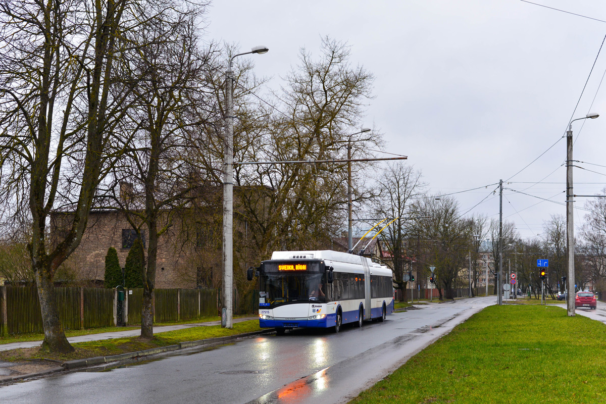 Рига, Škoda 27Tr Solaris III № 27515