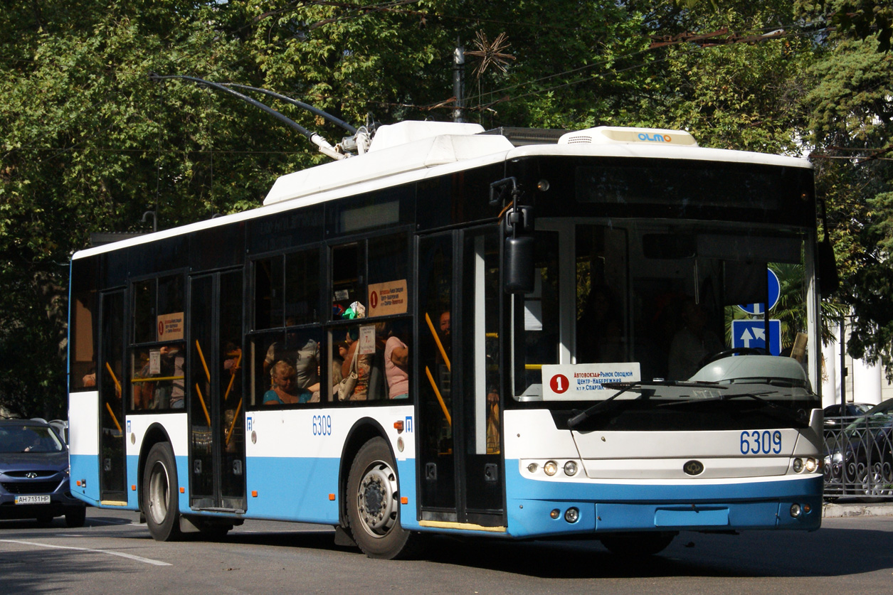 Крымский троллейбус, Богдан Т60111 № 6309
