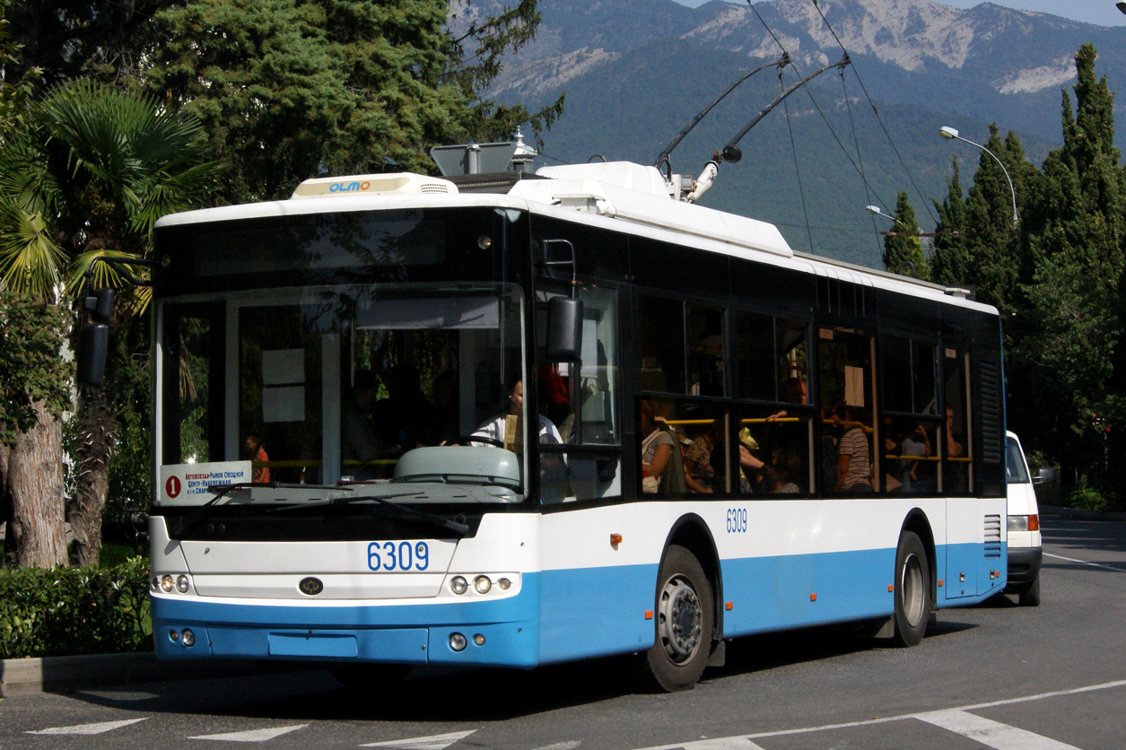 Крымский троллейбус, Богдан Т60111 № 6309