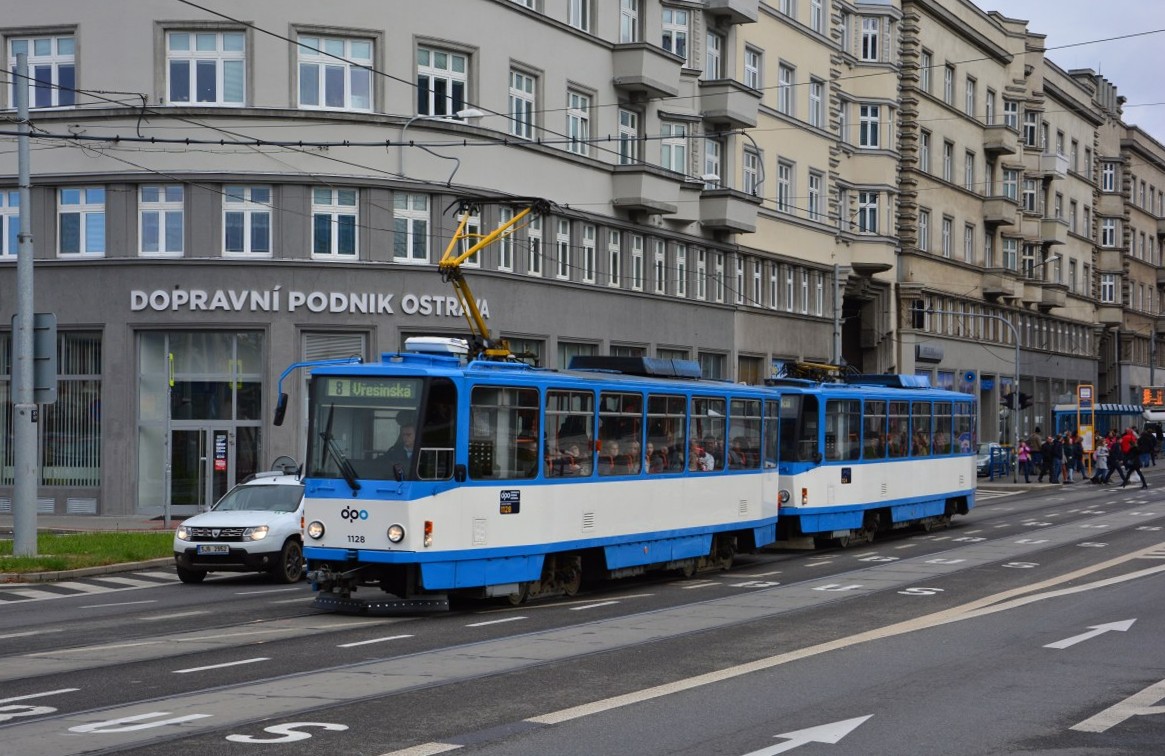 Острава, Tatra T6A5 № 1128