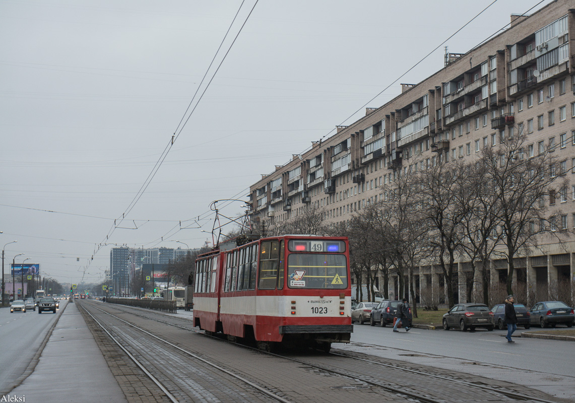 Санкт-Петербург, ЛВС-86К № 1023